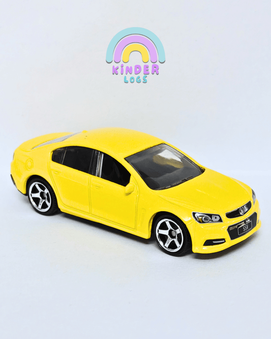 Matchbox Holden VF Commodore SSV - Yellow (Uncarded - New) - Kinder Logs