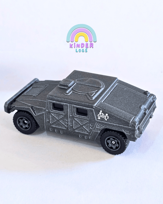 Matchbox Humvee - Jurassic World Rebirth - Grey (Uncarded - New) - Kinder Logs
