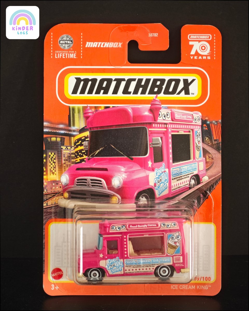 Matchbox Ice Cream King (Good Googly Cones) - Kinder Logs