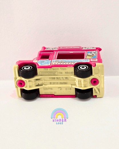 Matchbox Ice Cream Van - Pink (Uncarded) - Kinder Logs