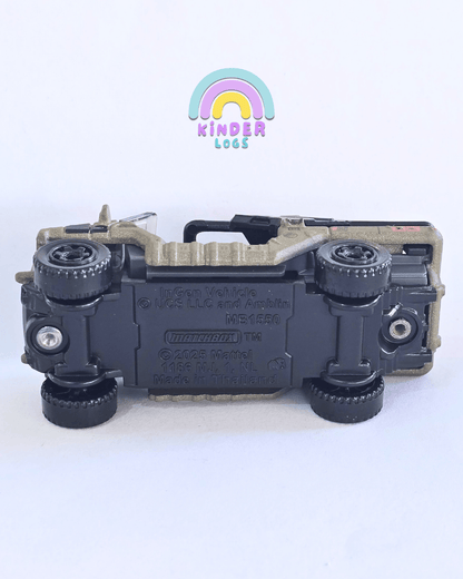 Matchbox InGen Vehicle - Jurassic World Rebirth - Gold (Uncarded - New) - Kinder Logs