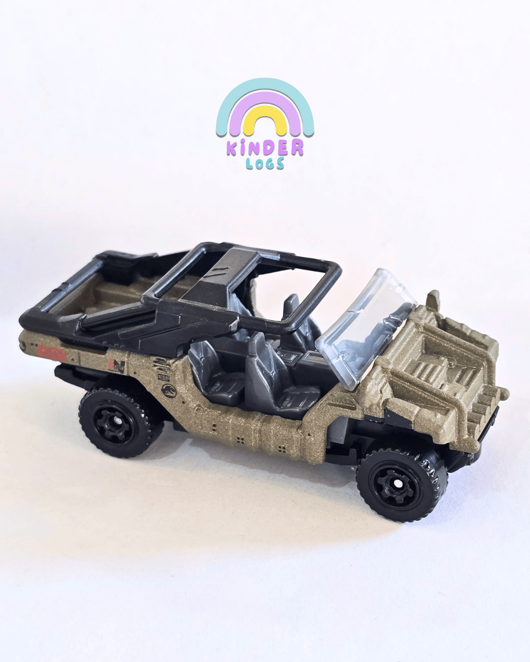 Matchbox InGen Vehicle - Jurassic World Rebirth - Gold (Uncarded - New) - Kinder Logs