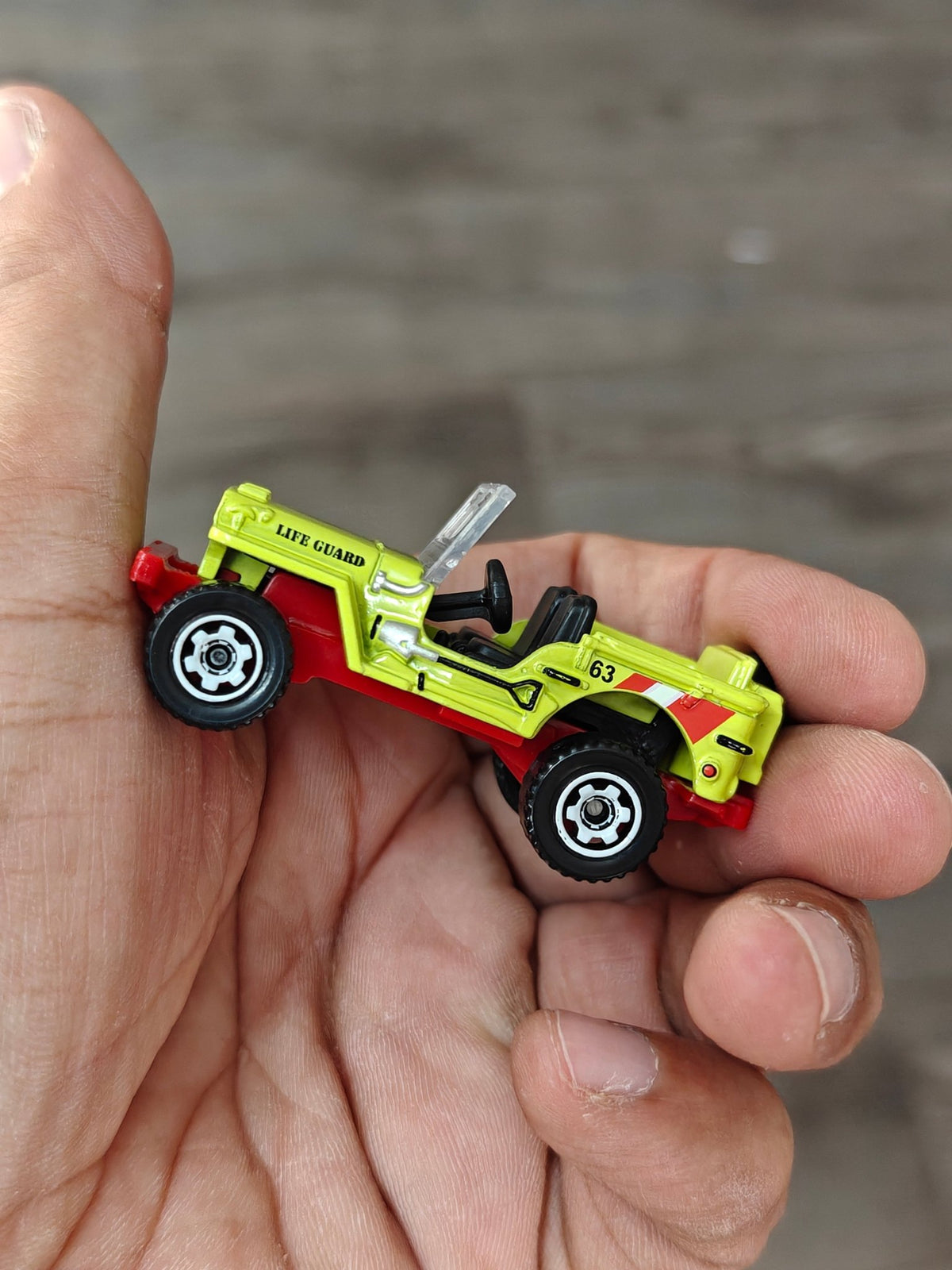 Matchbox Jeep Willys - Green (Uncarded - New) - Kinder Logs