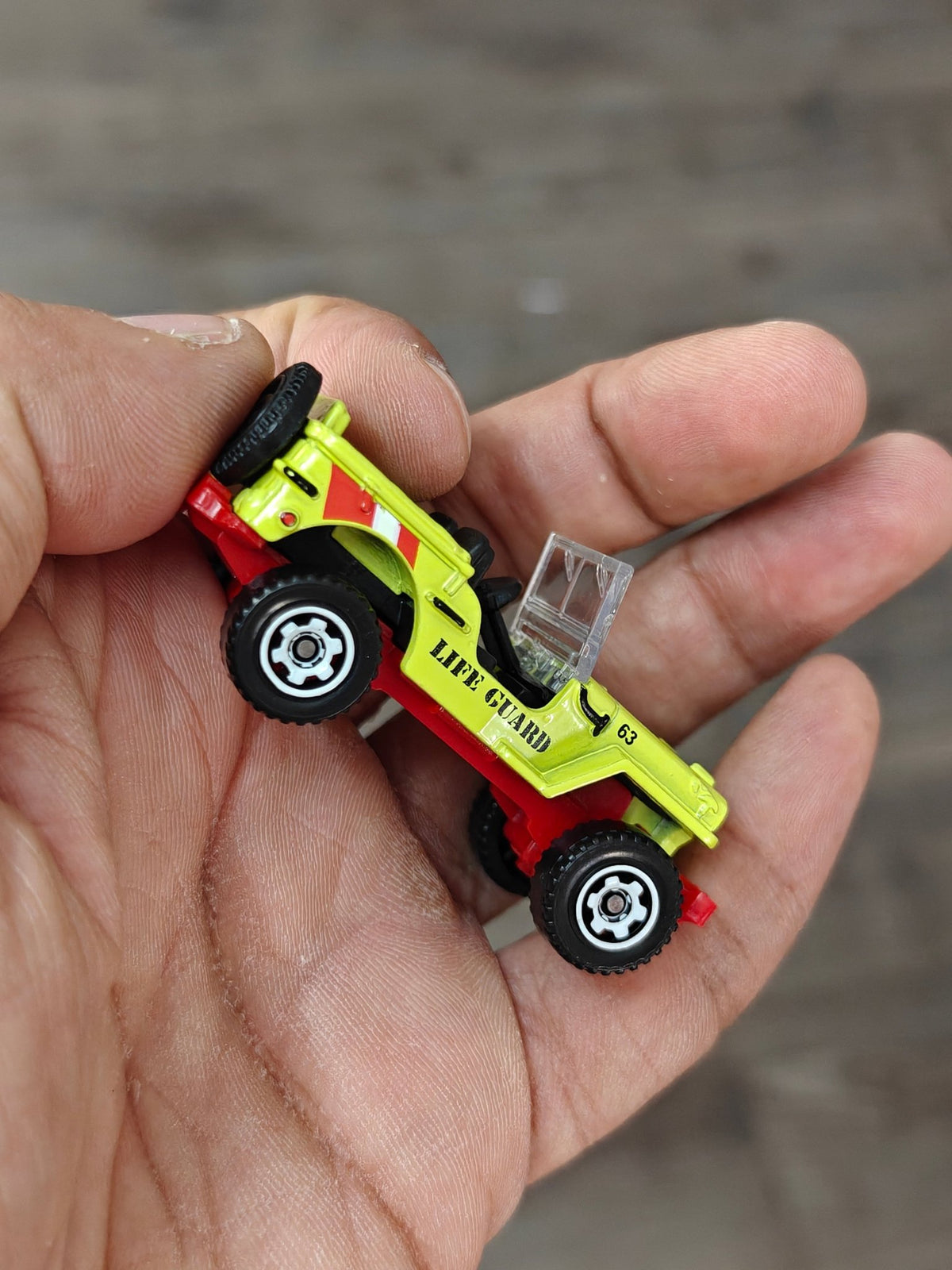 Matchbox Jeep Willys - Green (Uncarded - New) - Kinder Logs