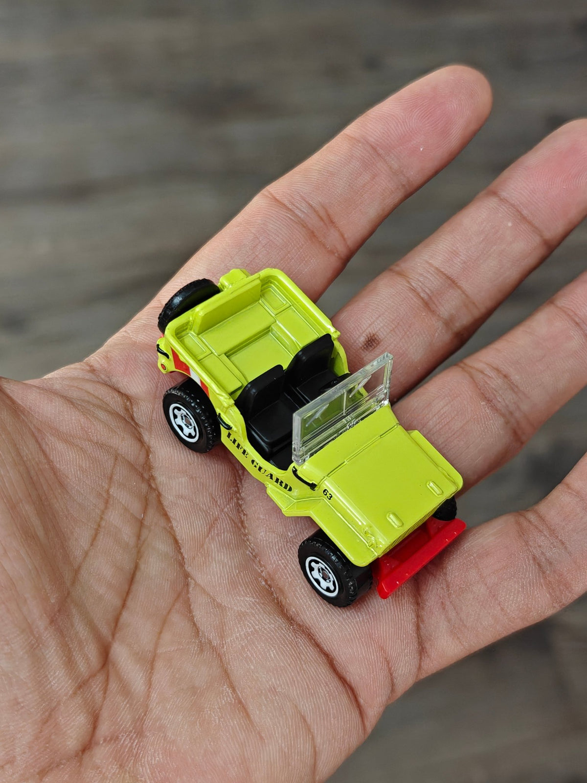 Matchbox Jeep Willys - Green (Uncarded - New) - Kinder Logs