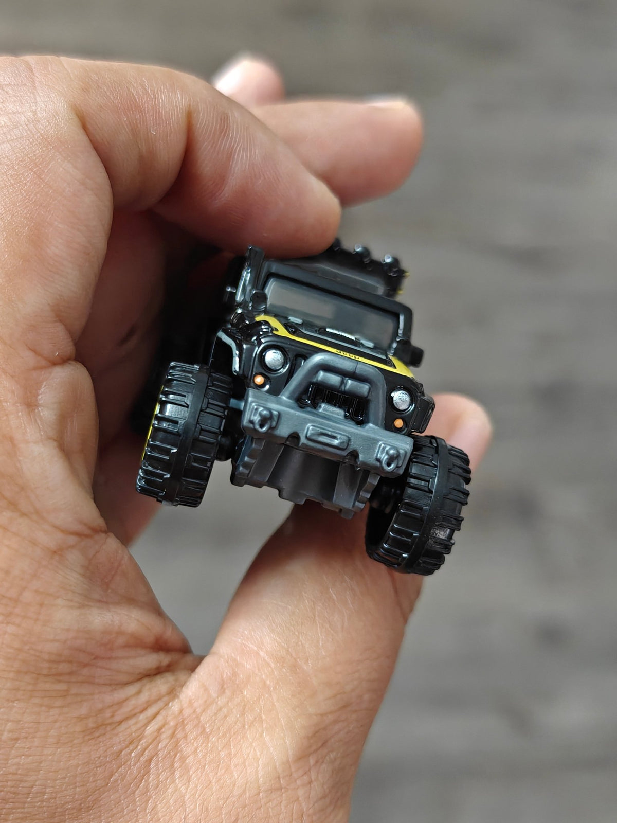Matchbox Jeep Wrangler Superlift - Black (Uncarded - New) - Kinder Logs