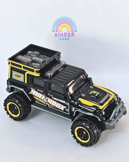 Matchbox Jeep Wrangler Superlift - Black (Uncarded - New) - Kinder Logs
