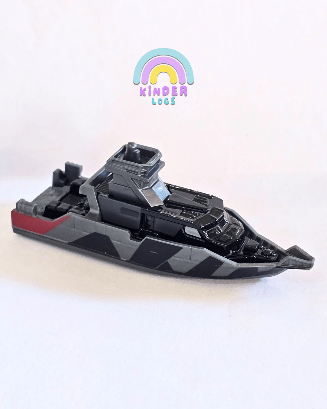Matchbox Jurassic World Rebirth Boat MB1551 (Uncarded - New) - Kinder Logs