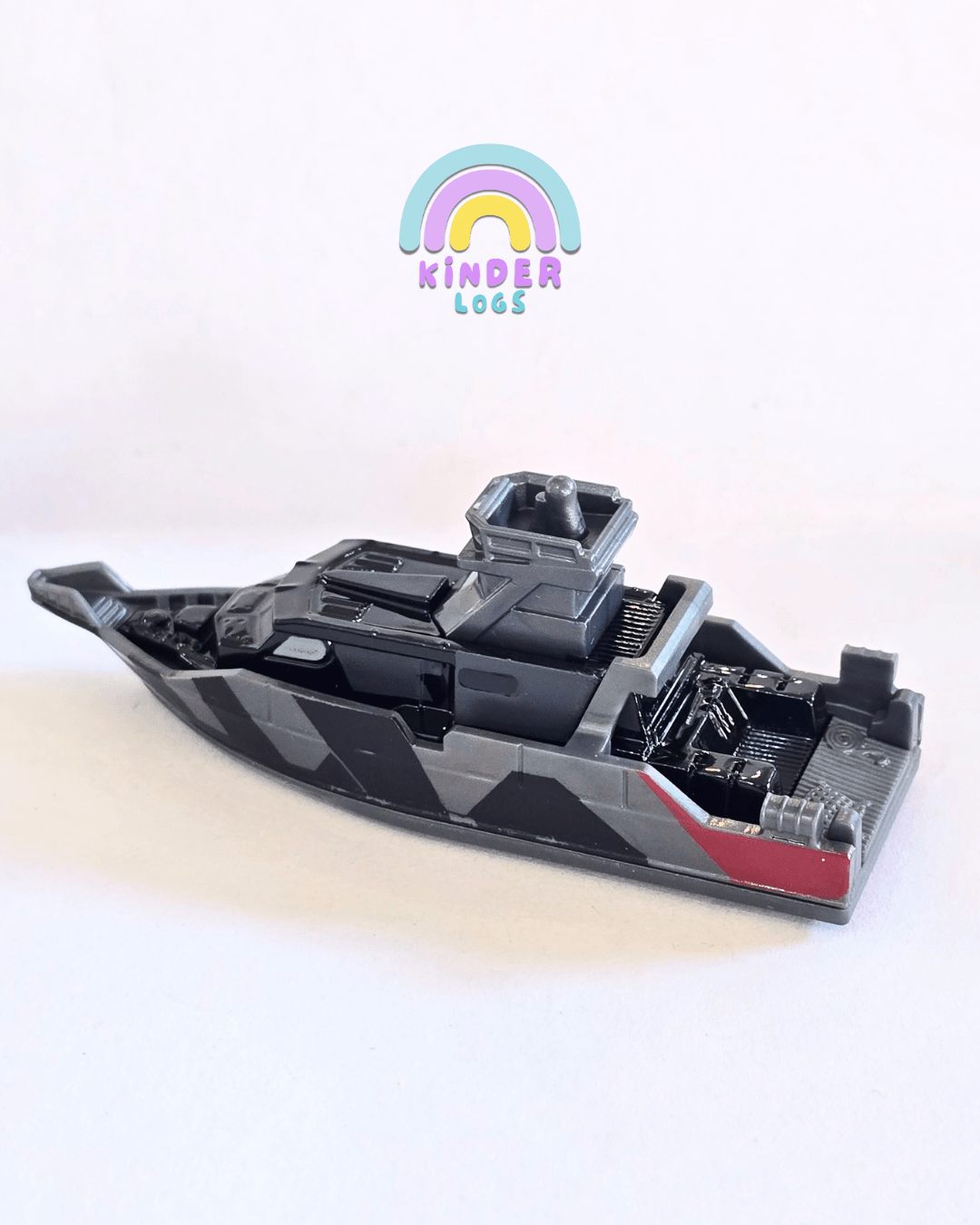 Matchbox Jurassic World Rebirth Boat MB1551 (Uncarded - New) - Kinder Logs