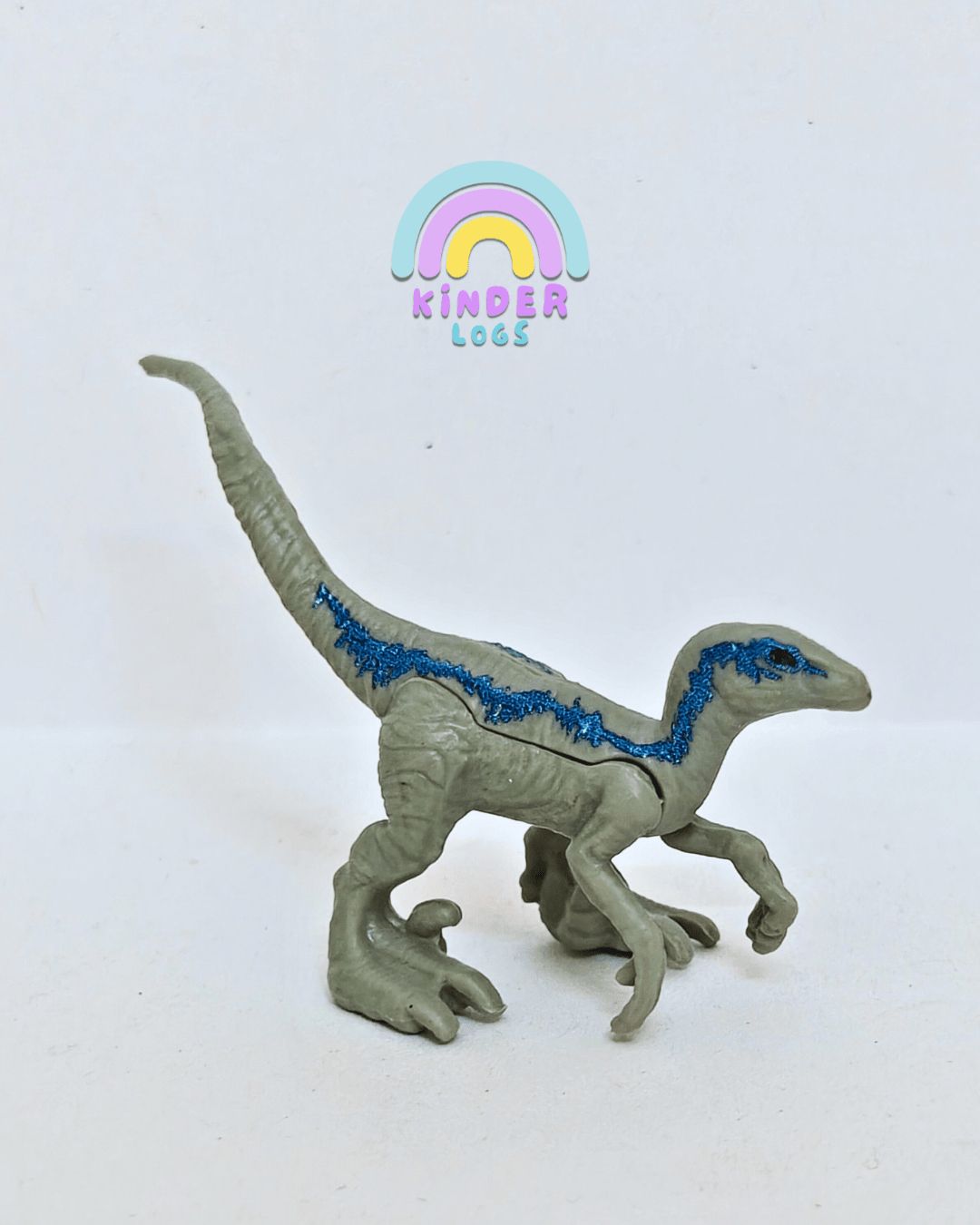 Matchbox Jurassic World Rebirth Raptor Action Figure (Uncarded - New) - Kinder Logs