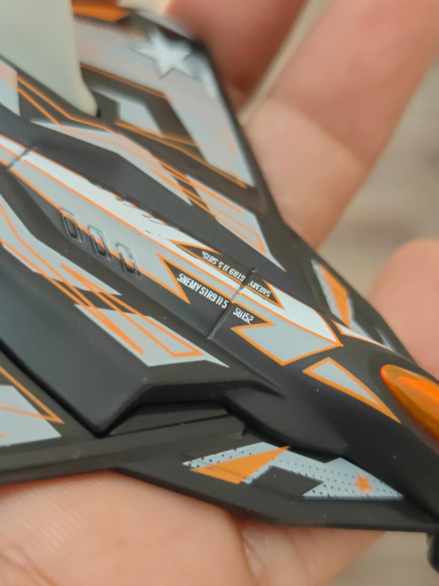 Matchbox MBX Enemy Strike Jet (Uncarded - New) - Kinder Logs