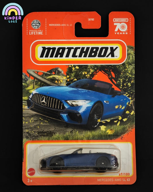 Matchbox Mercedes - AMG SL 63 Sports Car - Kinder Logs