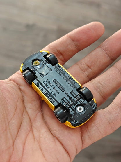 Matchbox Mercedes AMG SL 63 - Yellow (Uncarded - New) - Kinder Logs