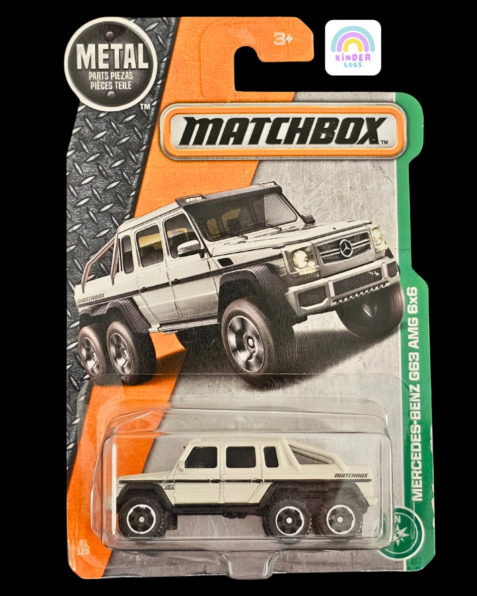 Matchbox Mercedes - Benz G63 AMG 6X6 - Kinder Logs