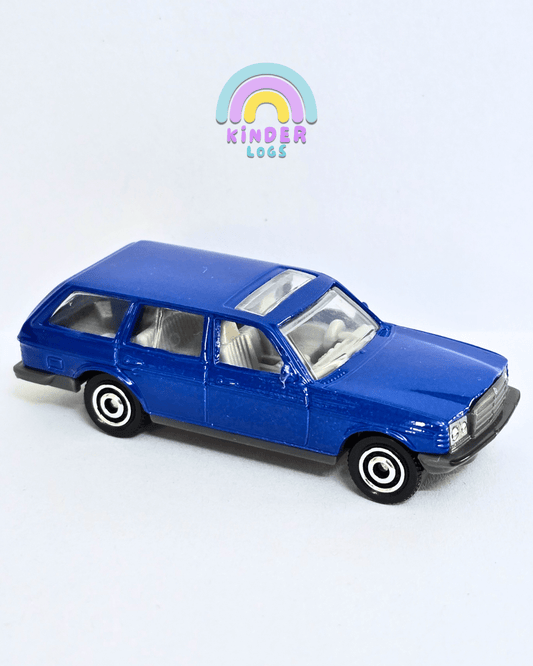Matchbox Mercedes - Benz S123 Wagon - Blue (Uncarded - New) - Kinder Logs