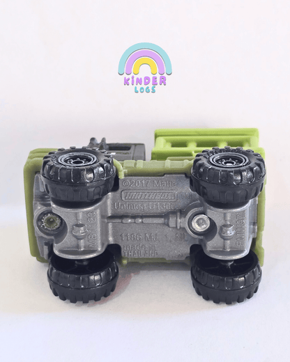 Matchbox Mercedes UNIMOG U1300 - Jurassic World Rebirth (Uncarded - New) - Kinder Logs
