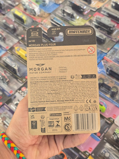 Matchbox Morgan Plus Four (Imported) - Kinder Logs