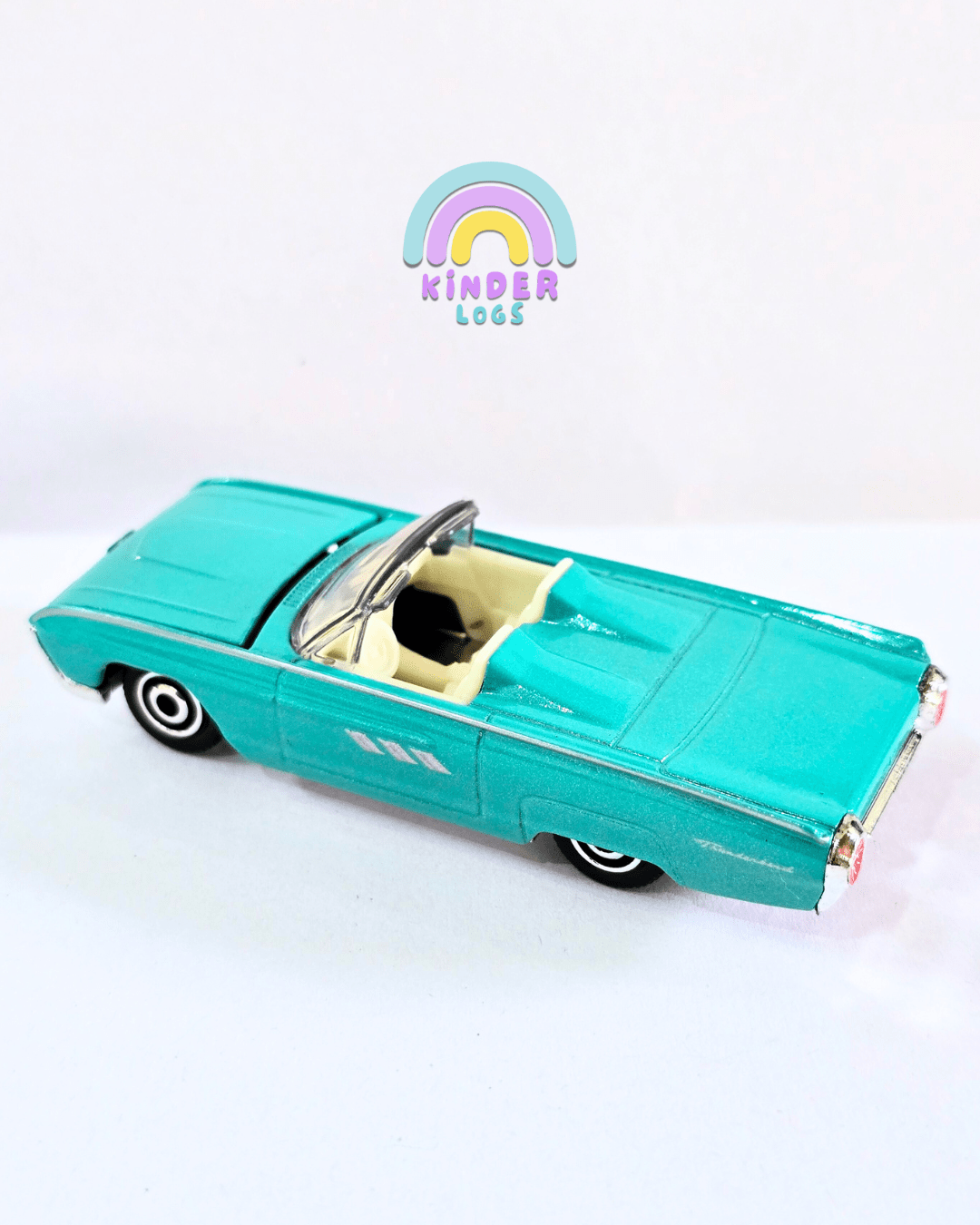 Matchbox Moving Parts 1963 Ford Thunderbird (Uncarded - New) - Kinder Logs
