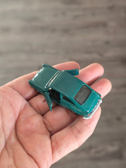 Matchbox Moving Parts 1965 Volkswagen Type 3 Fastback - Green (Uncarded - New) - Kinder Logs