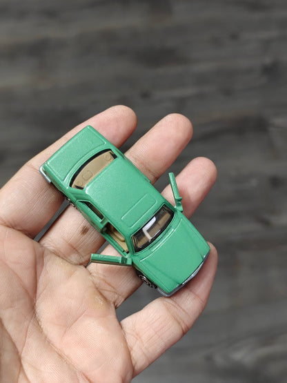 Matchbox Moving Parts 1980 Mercedes - Benz 450 SEL - Green (Uncarded - New) - Kinder Logs