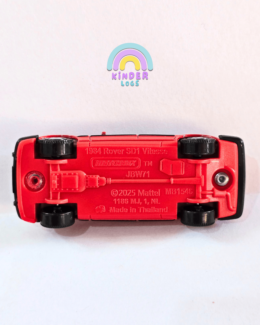 Matchbox Moving Parts 1981 Rover SD1 Vitesse (Uncarded - New) - Kinder Logs
