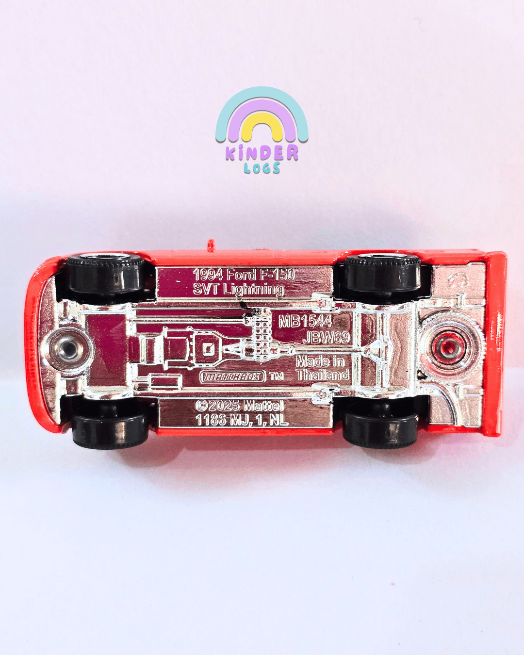 Matchbox Moving Parts 1994 Ford F - 150 SVT Lightning (Uncarded - New) - Kinder Logs