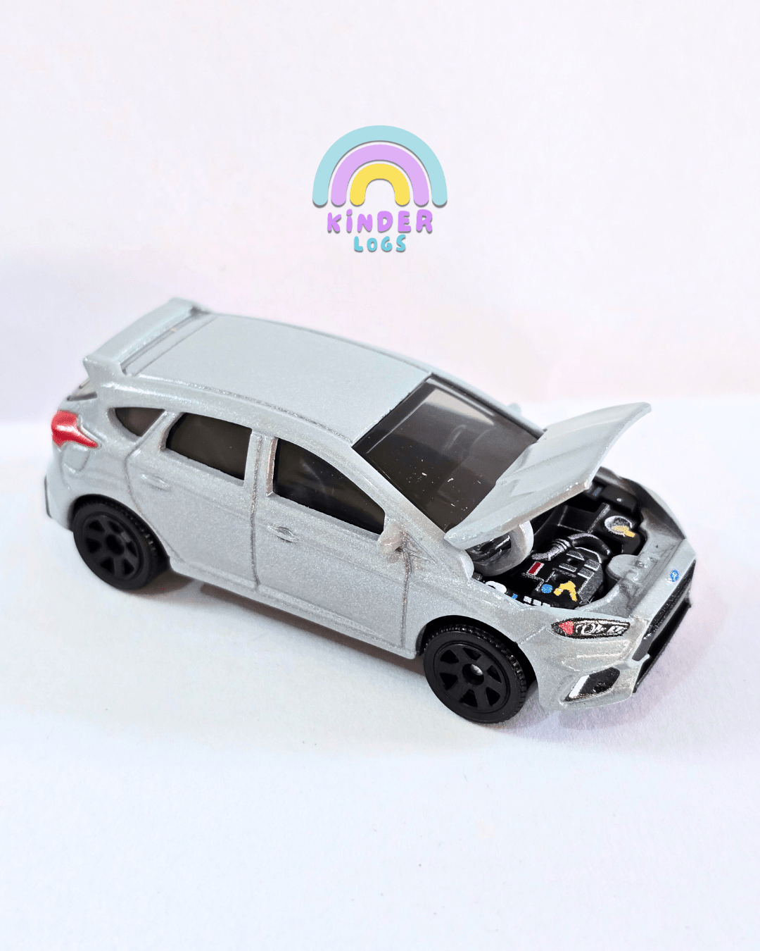 Matchbox Moving Parts 2018 Ford Focus RS (Uncarded - New) - Kinder Logs