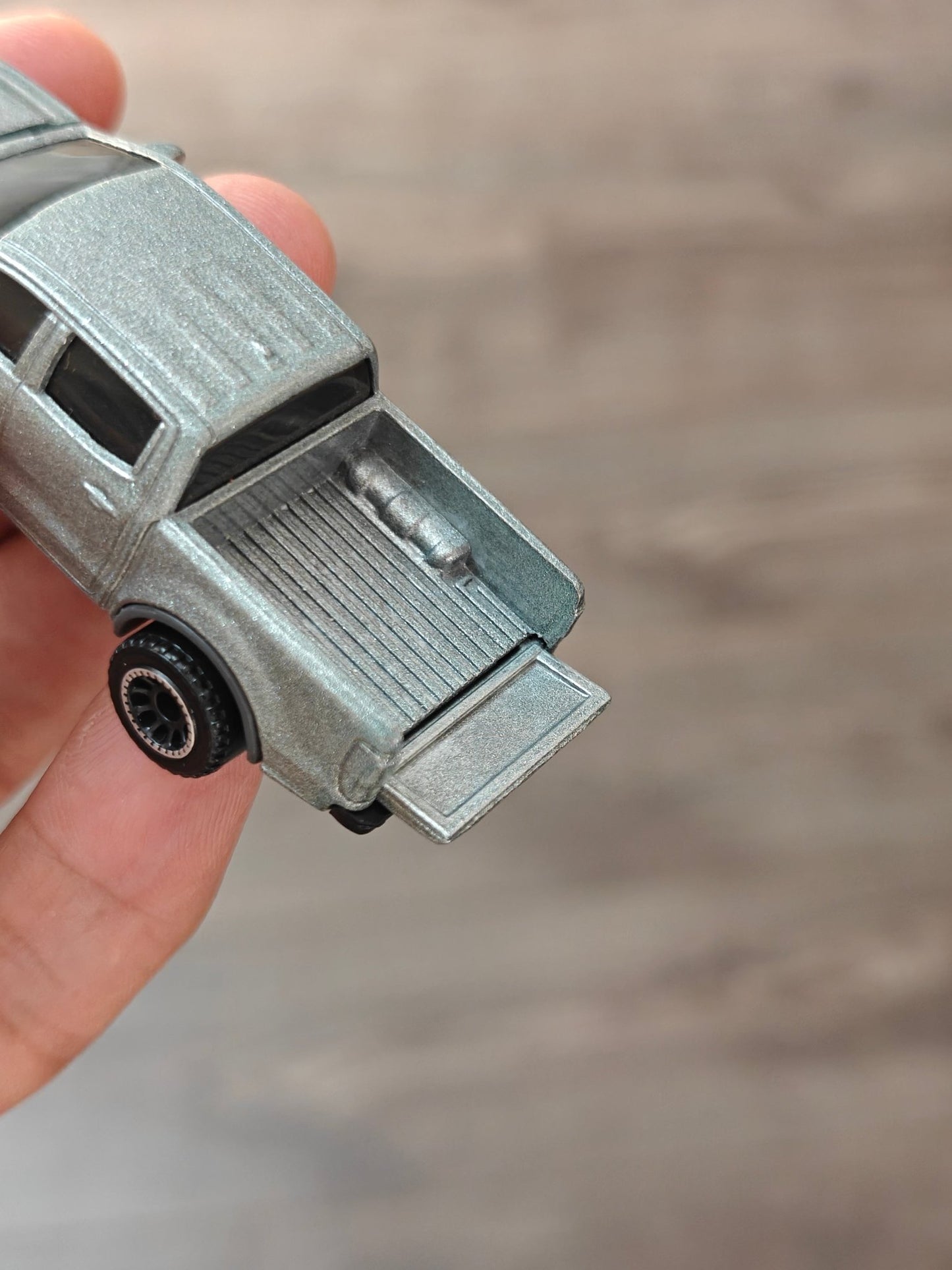 Matchbox Moving Parts 2019 Ford Ranger - Silver (Uncarded - New) - Kinder Logs