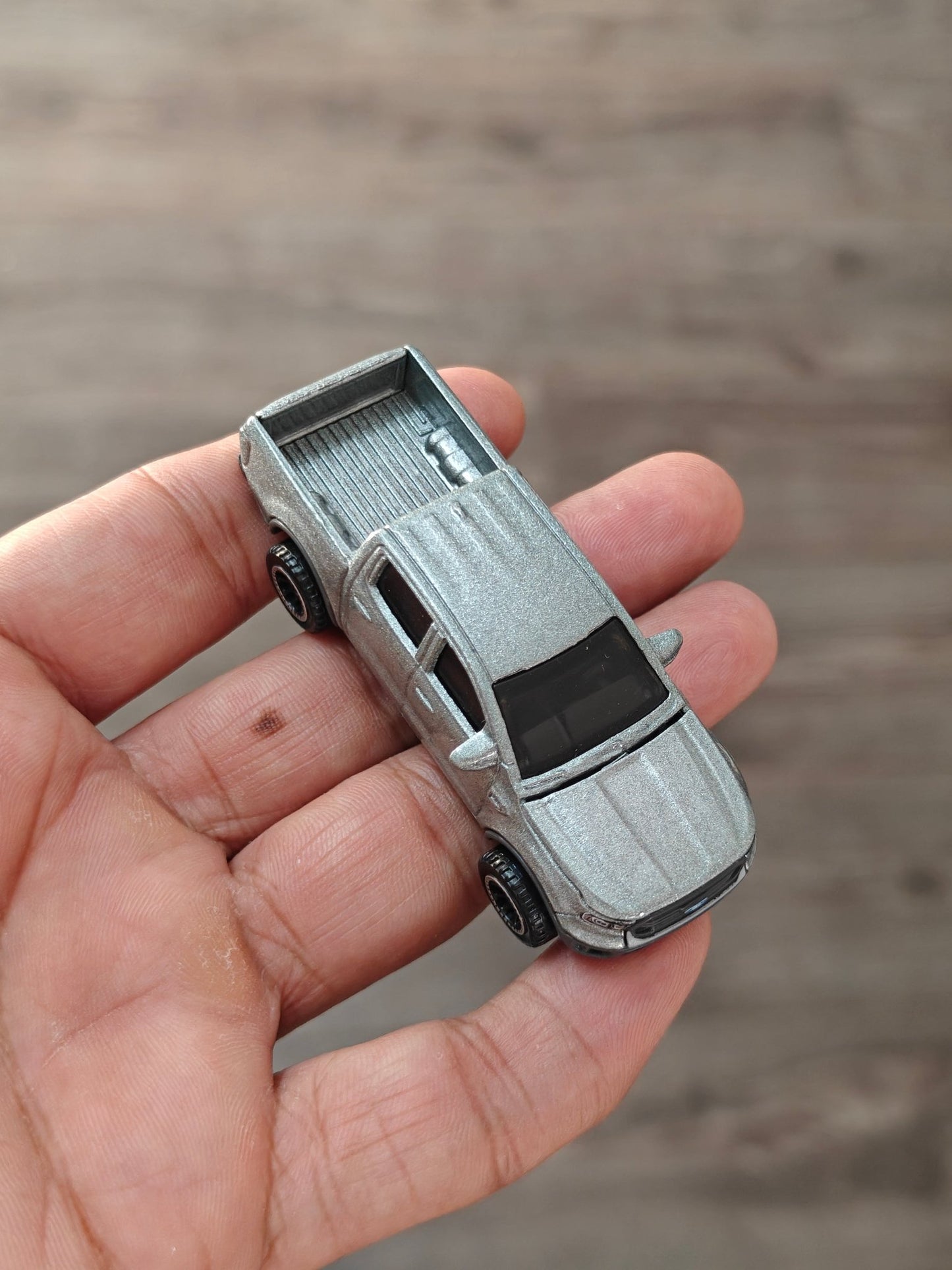 Matchbox Moving Parts 2019 Ford Ranger - Silver (Uncarded - New) - Kinder Logs
