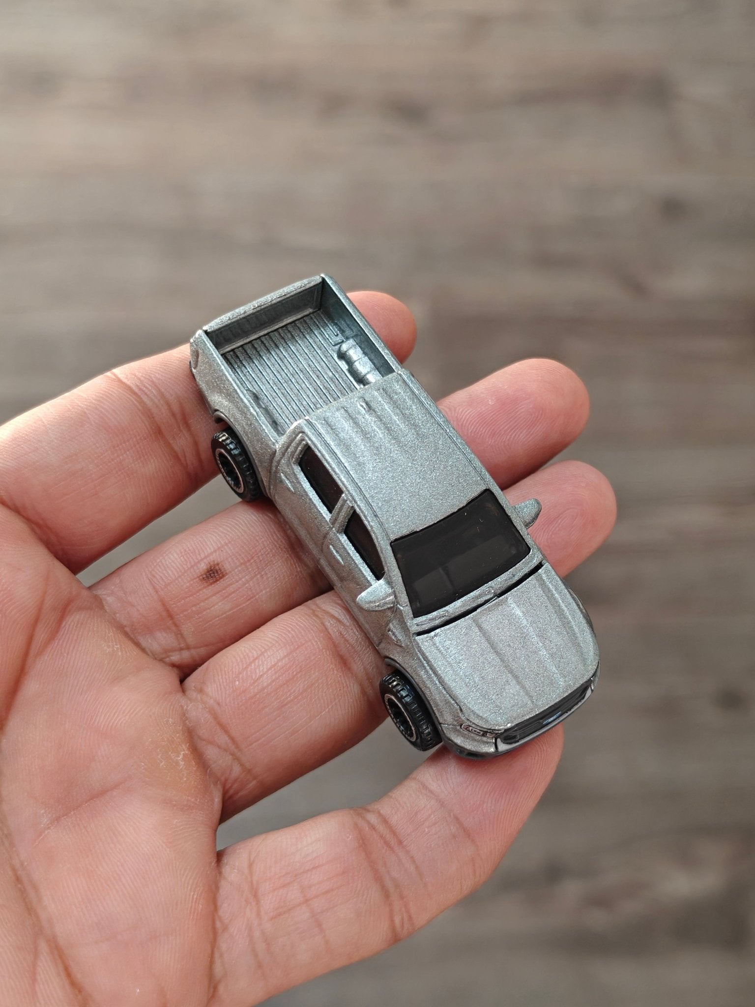 Matchbox Moving Parts 2019 Ford Ranger - Silver (Uncarded - New) - Kinder Logs
