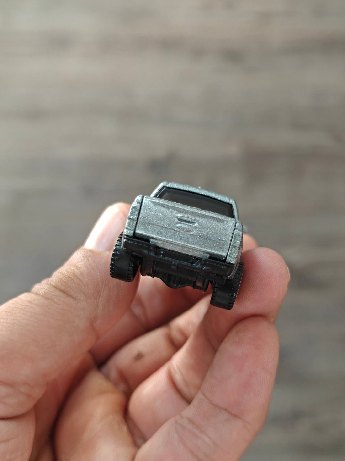 Matchbox Moving Parts 2019 Ford Ranger - Silver (Uncarded - New) - Kinder Logs