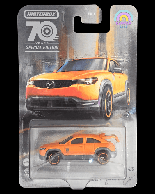 Matchbox Moving Parts - 2021 Mazda MX - 70 Years Edition (Imported) - Kinder Logs