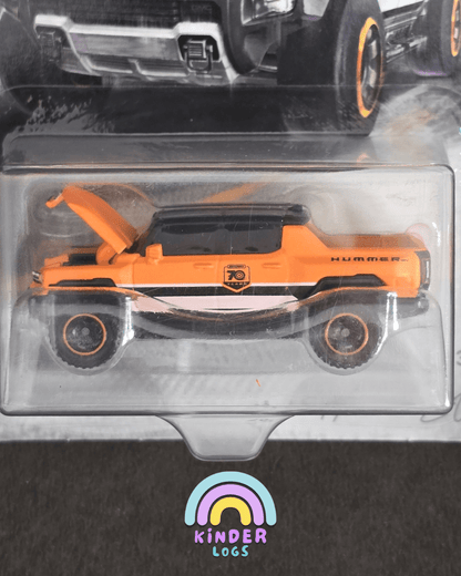 Matchbox Moving Parts - 2022 Hummer EV - 70 Years Edition (Imported) - Kinder Logs