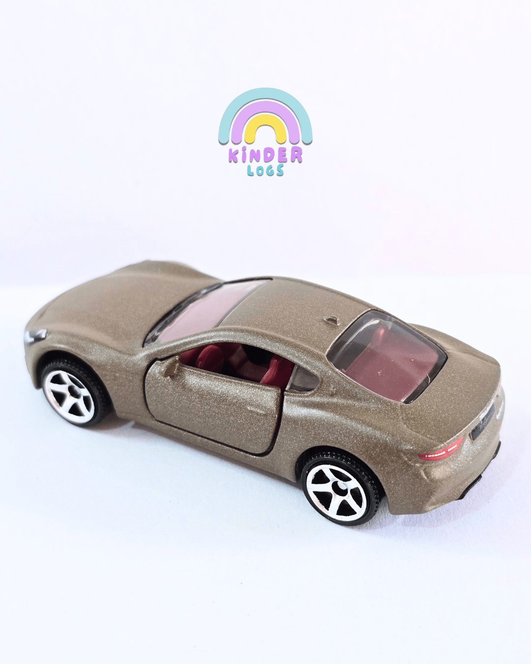 Matchbox Moving Parts 2024 Maserati GranTurismo Folgore (Uncarded - New) - Kinder Logs