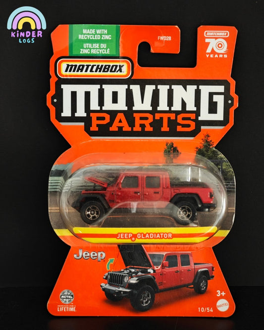 Matchbox Moving Parts Jeep Gladiator SUV - Kinder Logs