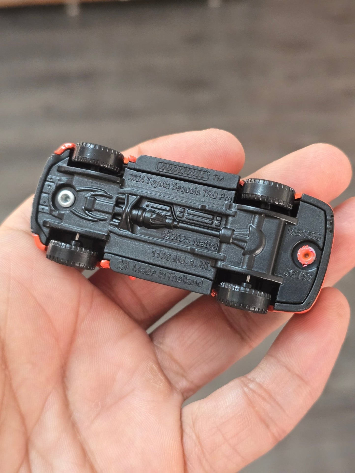 Matchbox Moving Parts Toyota Sequoia TRD Pro (Uncarded - New) - Kinder Logs