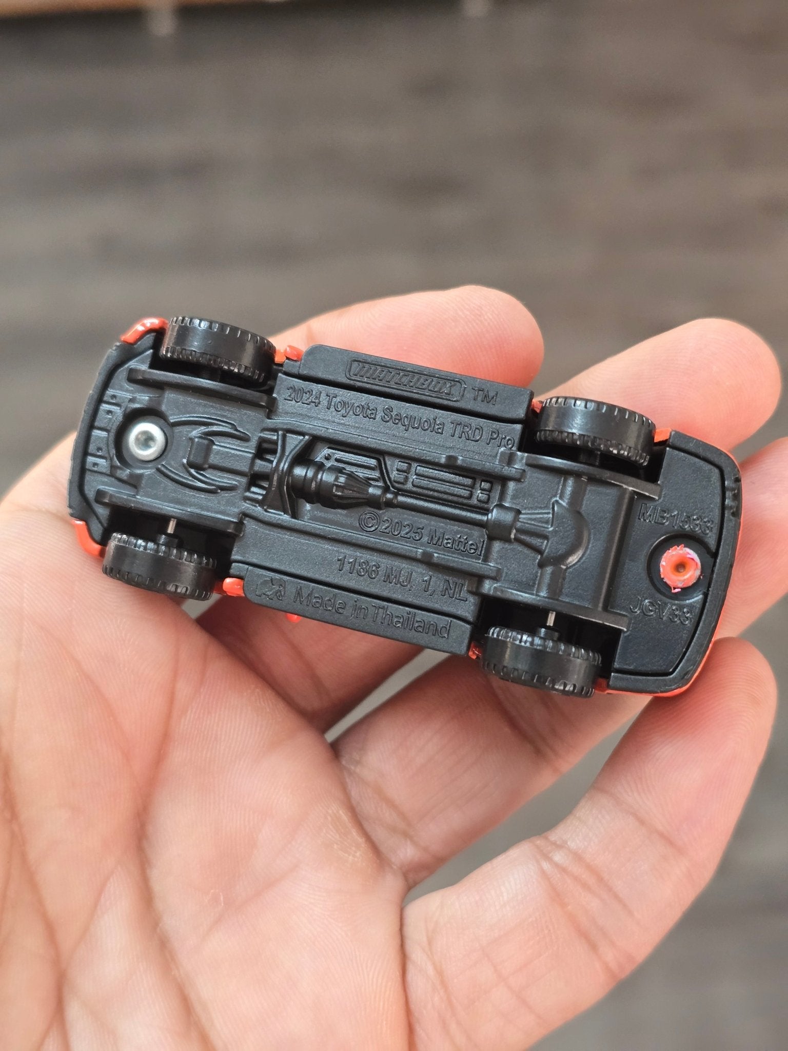 Matchbox Moving Parts Toyota Sequoia TRD Pro (Uncarded - New) - Kinder Logs