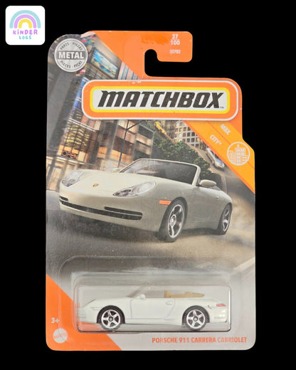 Matchbox Porsche 911 Carrera Cabriolet - Kinder Logs