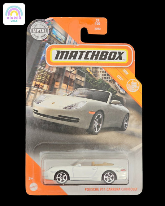 Matchbox Porsche 911 Carrera Cabriolet - Kinder Logs