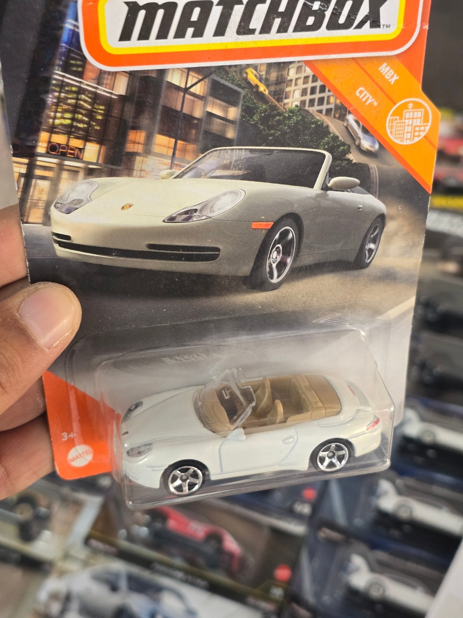 Matchbox Porsche 911 Carrera Cabriolet (Imported) - Kinder Logs
