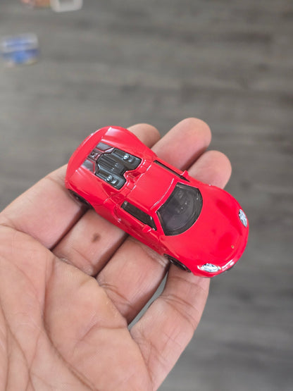 Matchbox Porsche 918 Spyder - Red (Uncarded - New) - Kinder Logs
