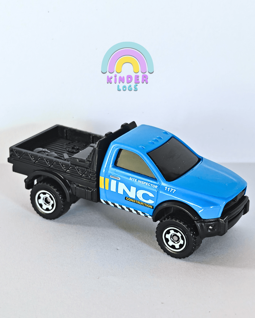 Matchbox RAM Work Truck - Blue (Uncarded - New) - Kinder Logs