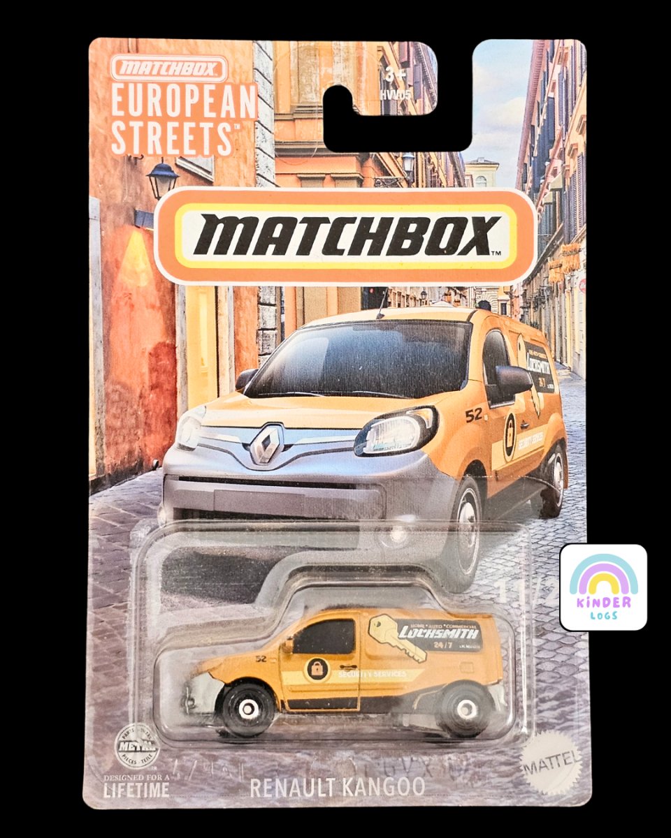 Matchbox Renault Kangoo Locksmith - European Streets - Kinder Logs