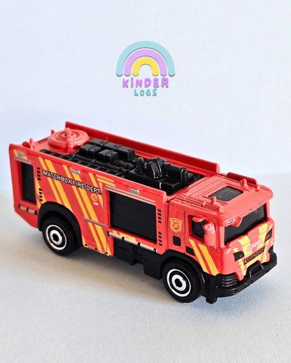 Matchbox Scania P420 XT 4x2 Fire Truck (Uncarded - New) - Kinder Logs