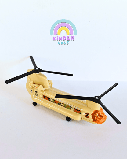 Matchbox Sky Busters - CH-47 Chinook Helicopter (Uncarded - New) - Kinder Logs