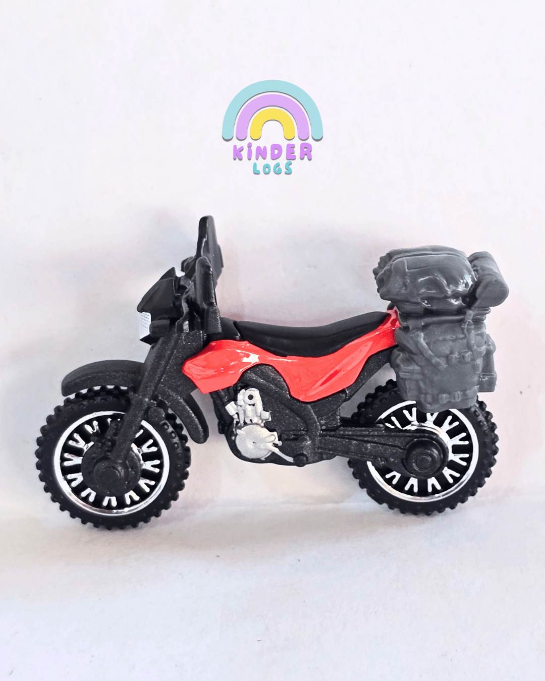 Matchbox Speed Striker Bike - Jurassic World Rebirth (Uncarded - New) - Kinder Logs