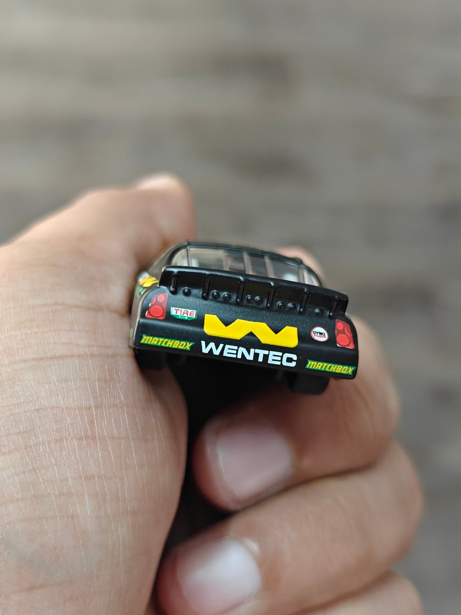 Matchbox 'The Movie' Chevy Stock Car (Uncarded - New) - Kinder Logs