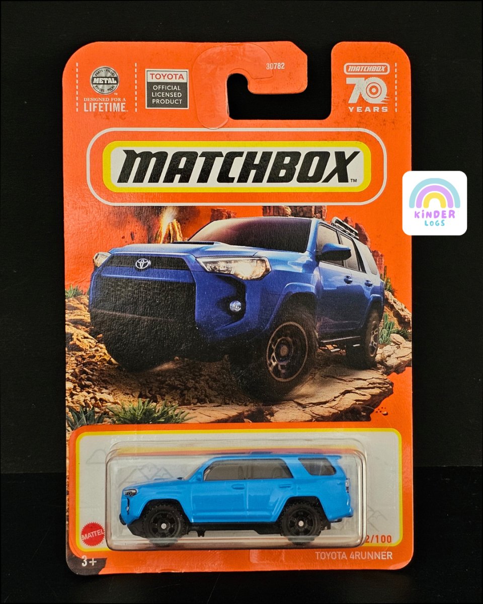 Matchbox Toyota 4Runner SUV - Kinder Logs