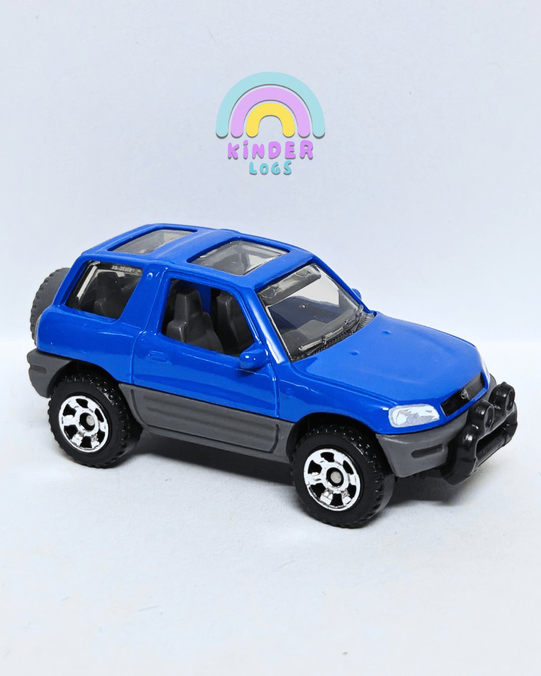 Matchbox Toyota RAV4 Off - Road - Blue (Uncarded - New) - Kinder Logs