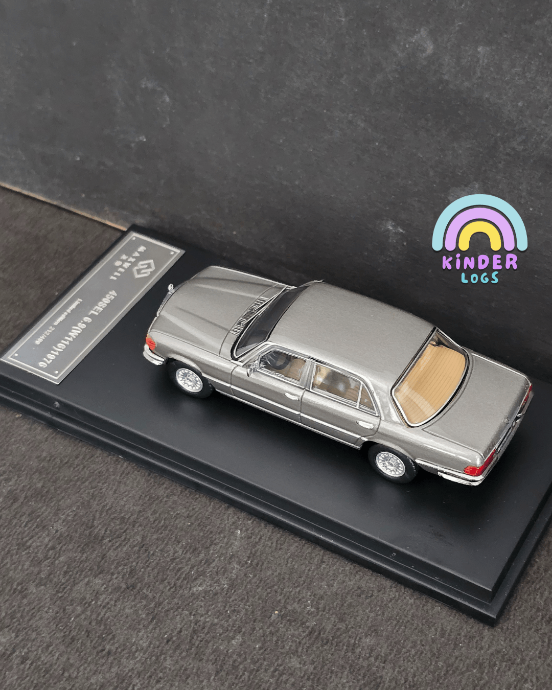 Maxwell 1976 Mercedes - Benz W116 450 SEL 6.9 - Kinder Logs